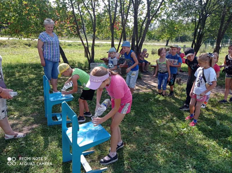 В рамках социально значимого проекта «Лето во дворах» в п. Липицы прошла конкурсная игровая программа .