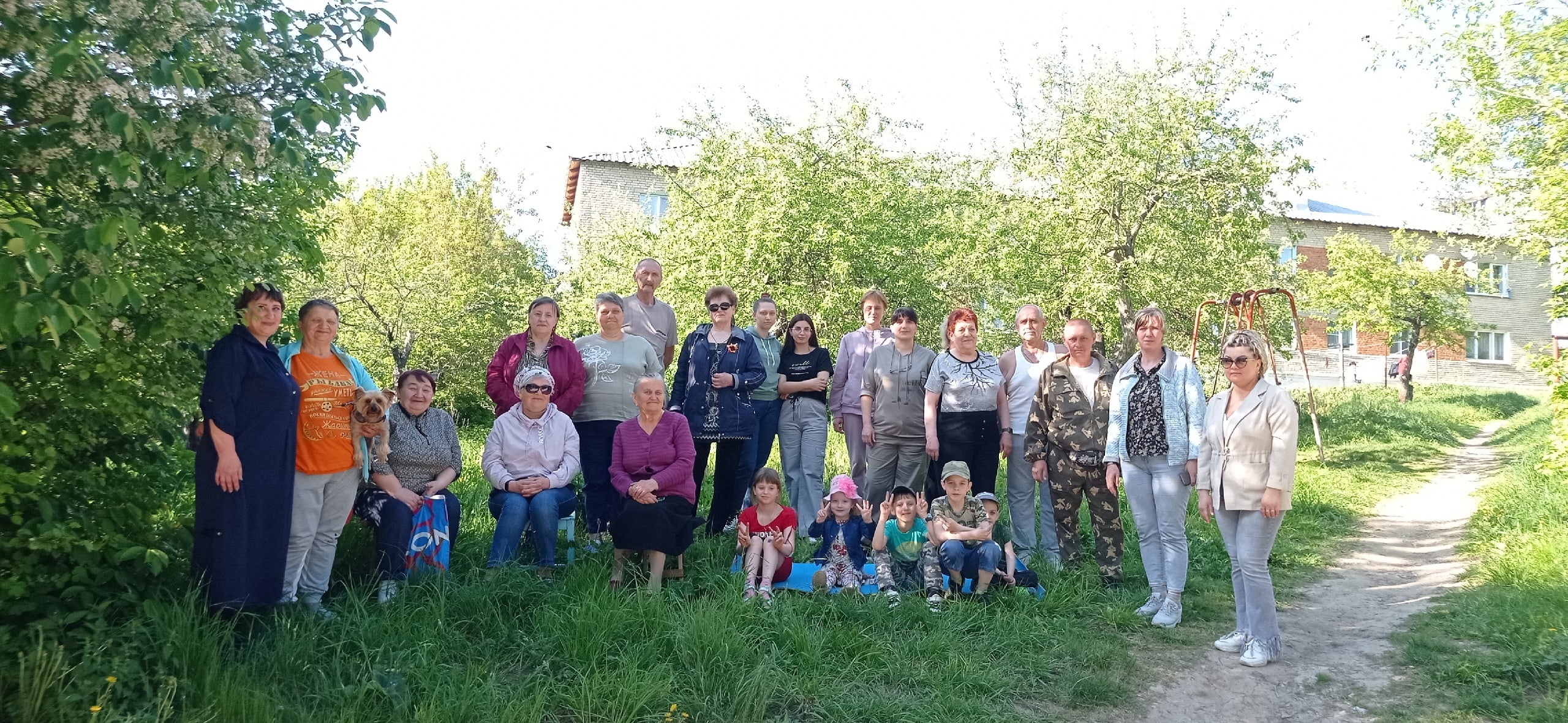 В п. Чернь прошел &quot;День соседей&quot;.