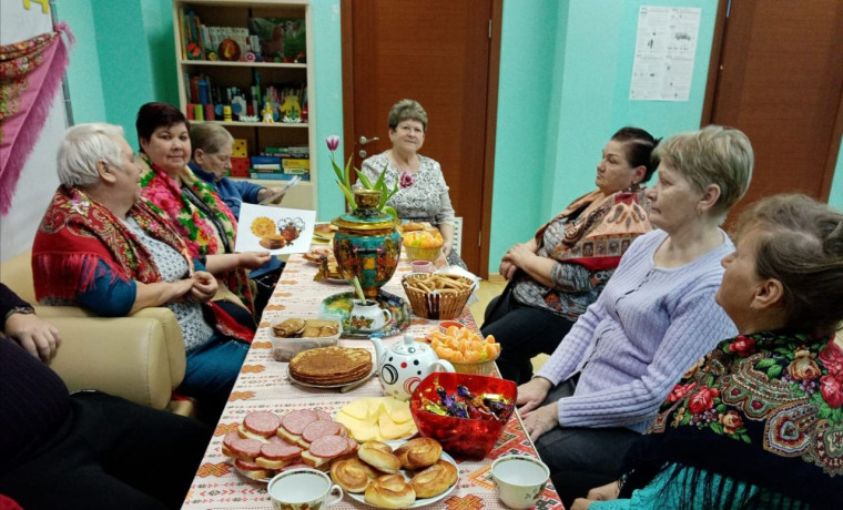 12 марта работники культуры деревни Кожинка организовали заседание клуба "Душевное общение"..